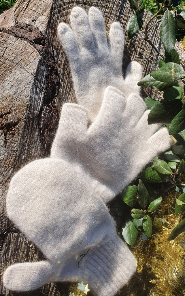 3 100% CASHMERE GLOVES & MITTENS