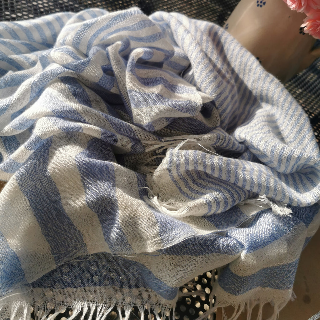 7 Cashmere & Silk STRIPES OFFER: TWO FOR THE PRICE OF ONE