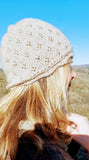 HAND-KNITTED HATS, TWO-PLY LACE WEIGHT